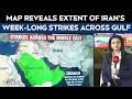 Map Reveals Extent Of Iran's Week-Long Strikes Across Gulf As President Issues Rare Apology