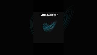 What Chaos Looks Like (Lorenz Attractor)