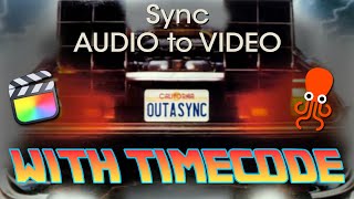 How To SYNC Audio To Video With Timecode Using Tentacle Sync Studio + FCP | Final Cut Pro Tutorial
