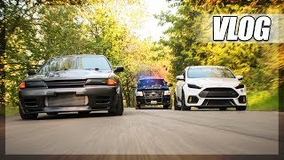 I Race my R32 vs my RS! (Nearly Caught by Police)