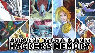 Digimon Story : Cyber Sleuth Hacker's Memory - All Ultimate Digimon Special Attacks \& Victory Poses!