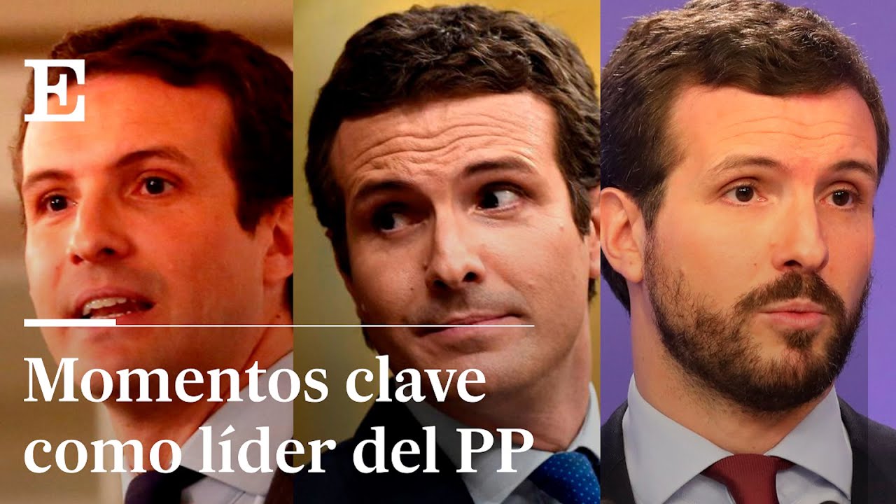El adiós a PABLO CASADO: sus momentos clave como LÍDER del PP | EL PAÍS
