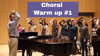 Vignette de la vidéo "Choral Warm up #1: Full Vocal Warm up"