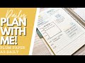DAIL PLAN WITH ME! Plum Paper A5 Daily