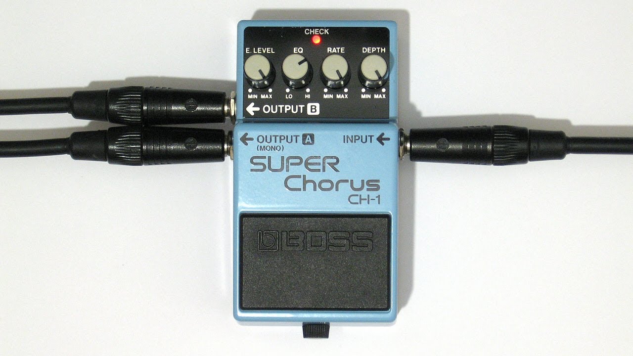 BOSS CH-1 Super Chorus Demo