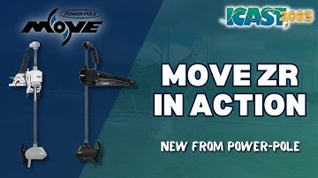 Power-Pole MOVE ZR Trolling Motor Demonstration: ICAST 2023
