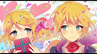 鏡音リン レン Chocolate Box 中文字幕 Dezzy Youtube