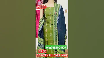 Wp 7655901129 For More Colours Sambalpurisaree Sambalpurikurti Dressmaterials Dress Kurti 