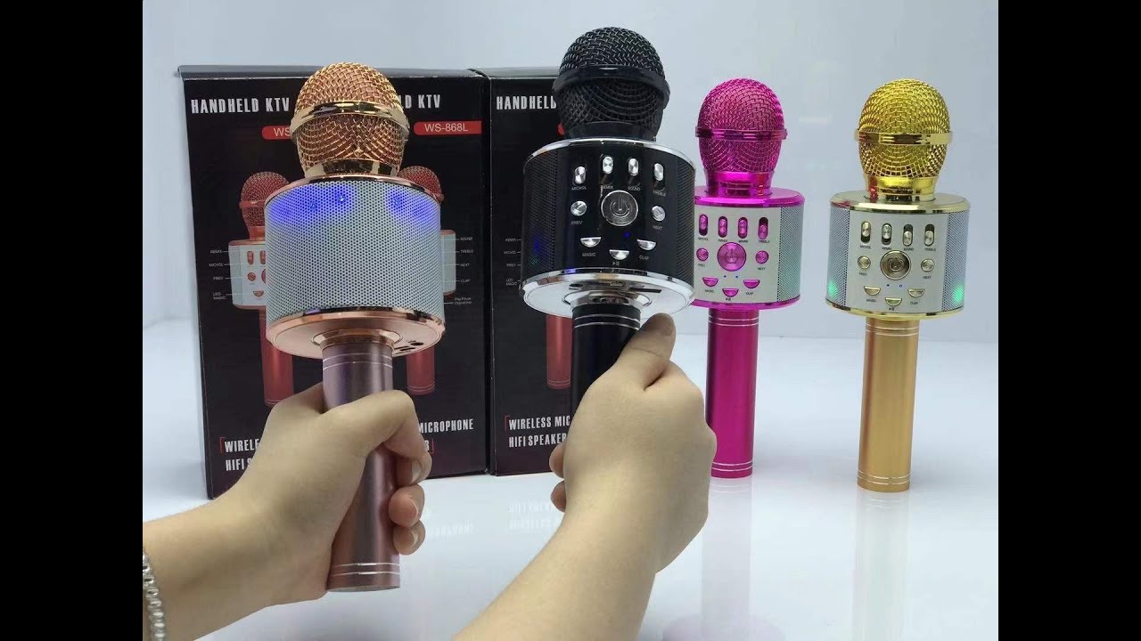 MICROPHONE BLUETOOTH WS-868