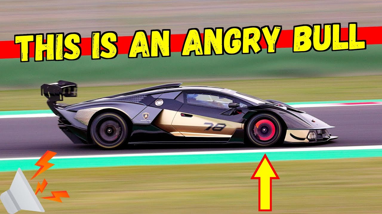 Is this the ultimate pure V12 Lamborghini? - 830Hp Essenza SCV12 Hypercar, Fly-Bys & Glowing Brakes!