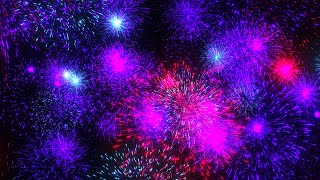 New Year Fireworks Background Video | Footage | Screensaver