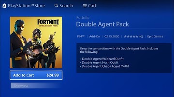 FORTNITE NEW DOUBLE AGENT PACK!
