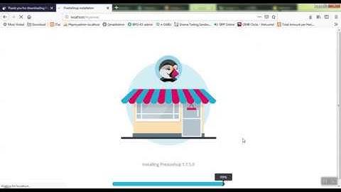 How to make online shop with install Prestashop