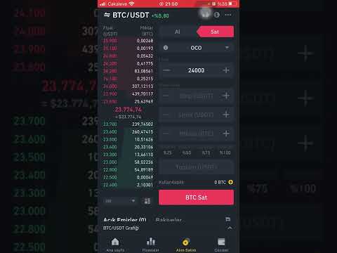 #Binance #Oco #Limitemir