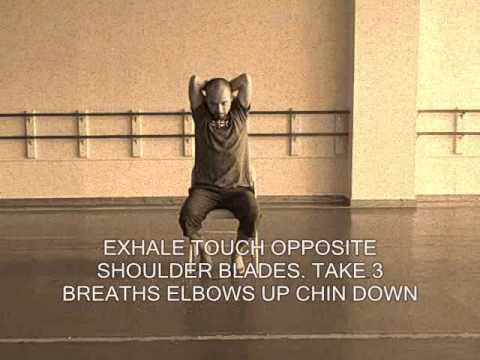 10 minute Instuctional - Chair Yoga for Stress Rel...