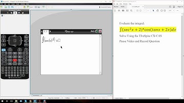 Calc 2:  U-Substitution (TI-nSpire CX CAS) ptB