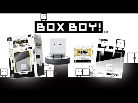 Nintendo Amiibo BoxBoy! Box Boy series Hako Kyubyi Cuby Kube Kubie