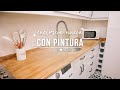 como RENOVAR la ENCIMERA SIN CAMBIARLA y con POCO DINERO 💰😱 EFECTO MADERA / Proceso al completo