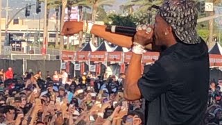 Lil Baby “Freestyle” live at Real Street Festival in Anaheim, California