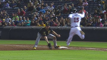 PIT@ATL: Safe call at first overturned in the 6th