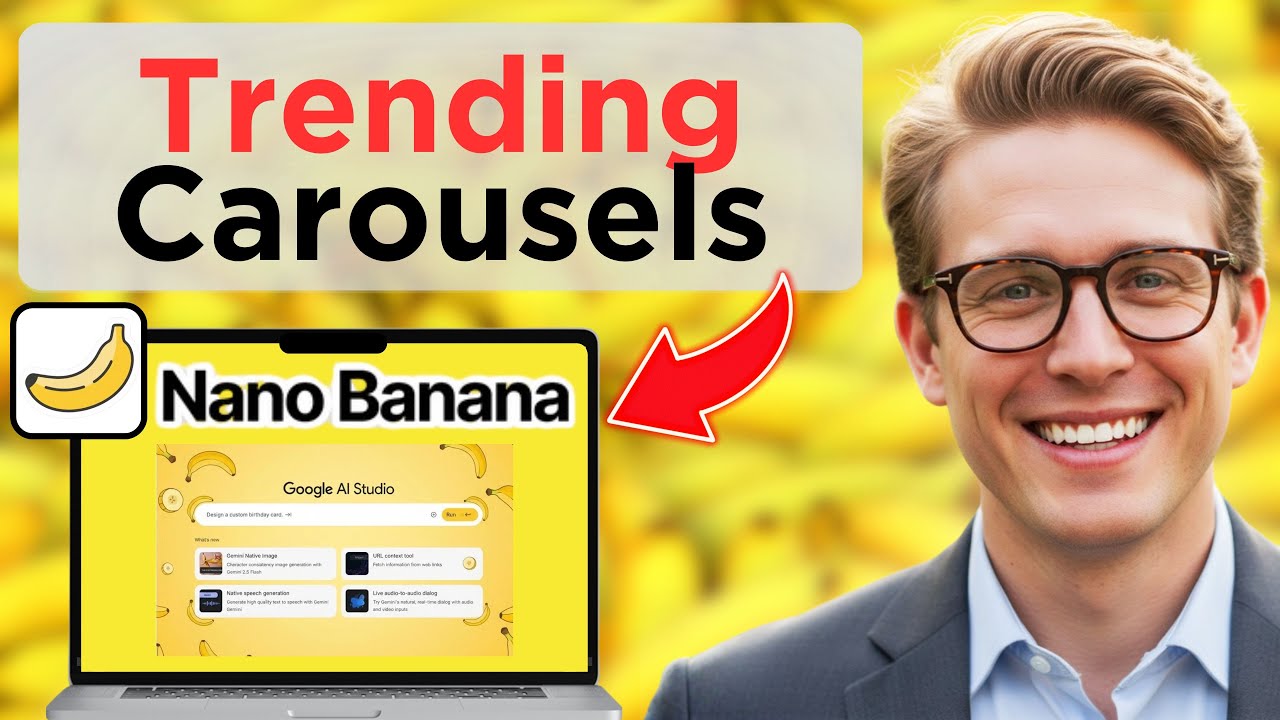How To Use Nano Banana To Create Trending Carousels (Tested) - YouTube
