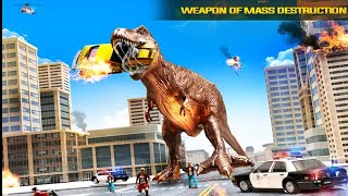 Angry Dino Attack City Rampage screenshot 5