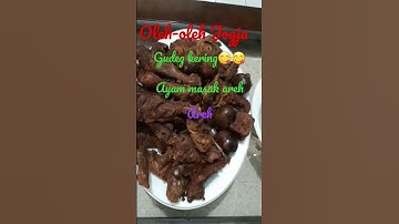 Thumbnail of Gudeg kering, alternatif oleh2 lauk Jogja