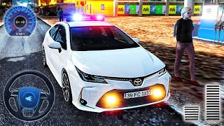 Toyota Corolla 2020 Driving Simulator - Police Car Extreme Road in Bus - ETS2 GamePlay screenshot 1