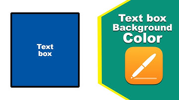 how to add text box background color in apple pages for iCloud