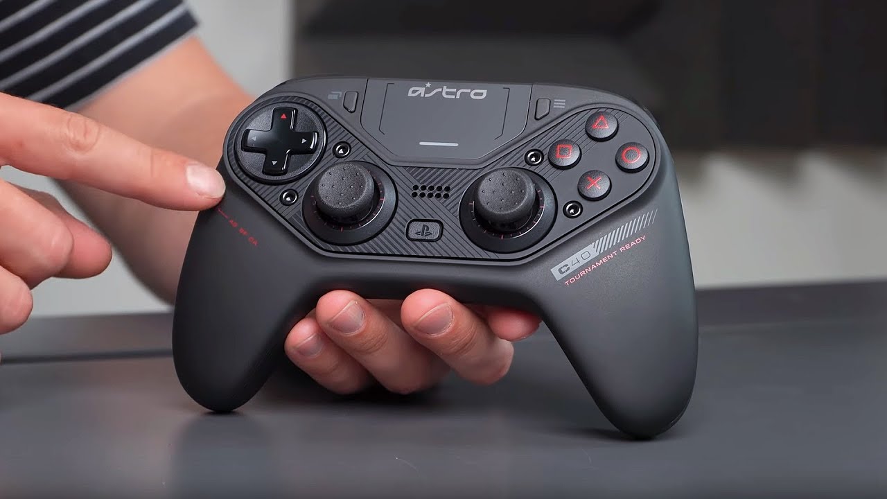 ASTRO C40 TR Controller | Unboxing + Setup for PS4 and PC - YouTube