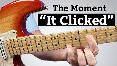 When a worship guitar player Discovers how to use triads 