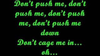 Lyrics - DOn't Push Me chords