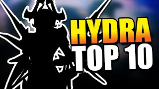 TOP 10 Hydra Champions!! (According to 8 Raid CCs!) | Raid: Shadow Legends