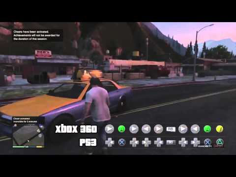 GTA 5 - INVINCIBILITY Cheat Code (Xbox 360 &amp; PS3) GTA V ...