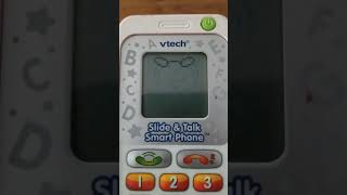 Vtech Slide N Talk Phone Startup/Shutdown #shorts #vtechtoys