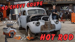 Introducing the Hot Rod '40 Chevy Coupe Project - Stacey David's Gearz S17 E10