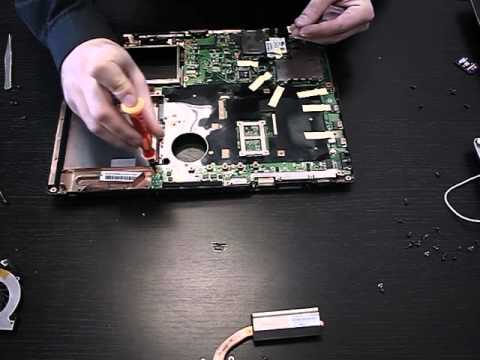Как разобрать asus x50z ГЛАКОМП