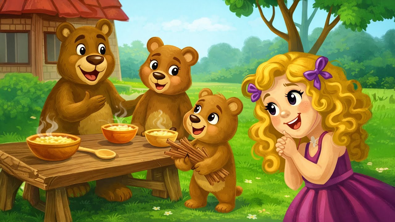 Goldilocks and the Three Bears | Fairy Tales & Bedtime Stories For Kids ...