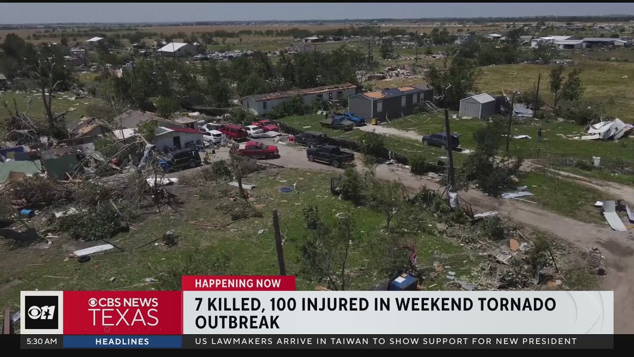 7 killed, 100 injured in weekend tornado outbreak - YouTube