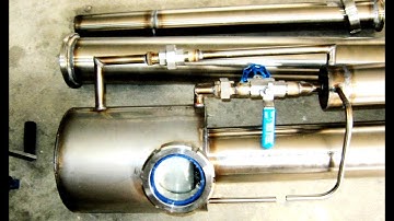 Continuous moonshine still construction - video release announcement.