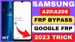 Samsung A20s FRP Bypass | Samsung A20s FRP Unlock | Samsung Galaxy A20s FRP Bypass | A20s FRP Bypass