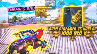 STREAMER VS NOBI OG💥 BEST SENSITIVITY FOR PUBG MOBILE•IQOO NEO 6 SMOOTH + 90FPS PUBG/BGMI TEST 2023⚡