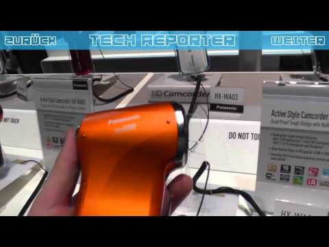 Panasonic HX-WA30 Camcorder im Hands On - TechReporterTV