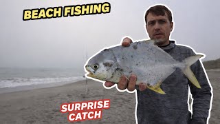 Surf Fishing during a Foggy Day!