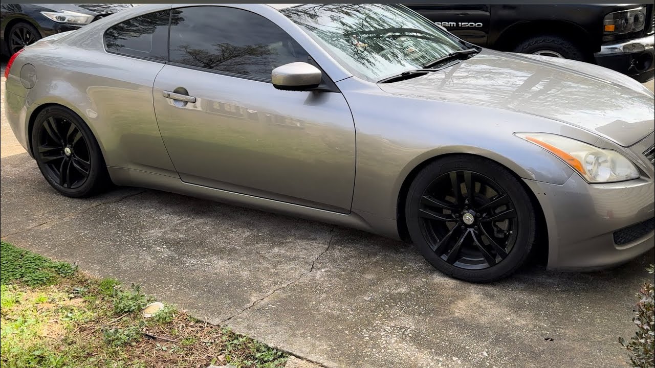 G37 New eBay y-pipe - YouTube