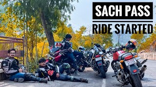 EP  1 Extreme Ride Start on my Continental GT 650 || Sach Pass 2022