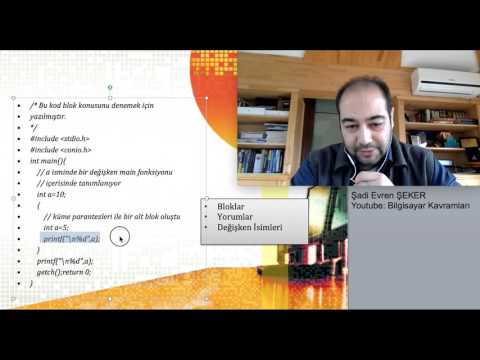 C Programlama 2, Yazım Kuralları ve İşlemler