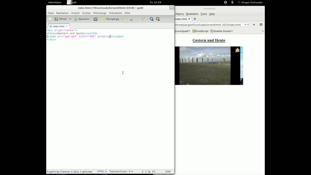 HTML Video - YouTube