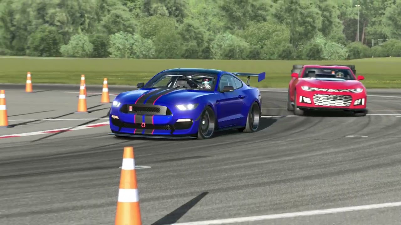 GTShelby350R vs Camaro ZL1. XBOX One X. 1 V 1 free play. a Ford vs Chevy shootout.