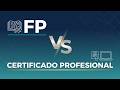 FP vs Certificado Profesional, ¿Qué conviene más para trabajar antes?